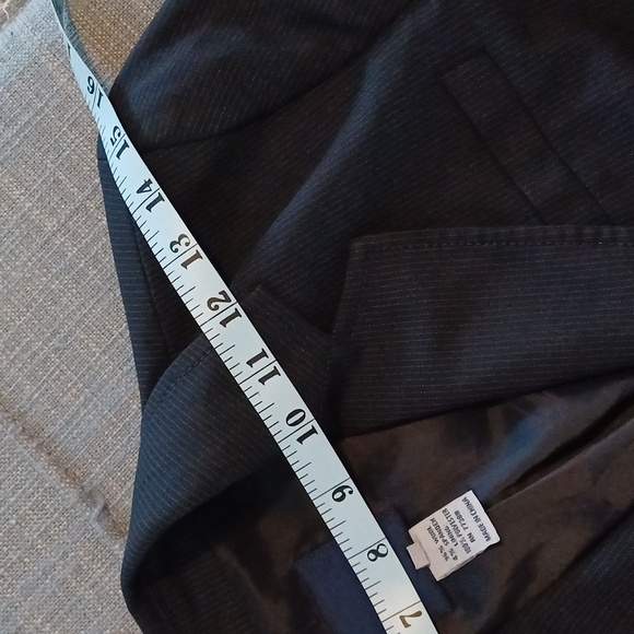 J.Crew Schoolboy navy pinstripe 2 button wool blazer jacket 4 - Picture 12 of 13